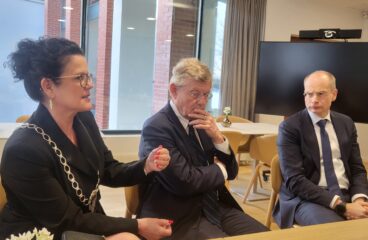 Minna Martikainen, Jacob Wallenberg, Håkan Agnevall.